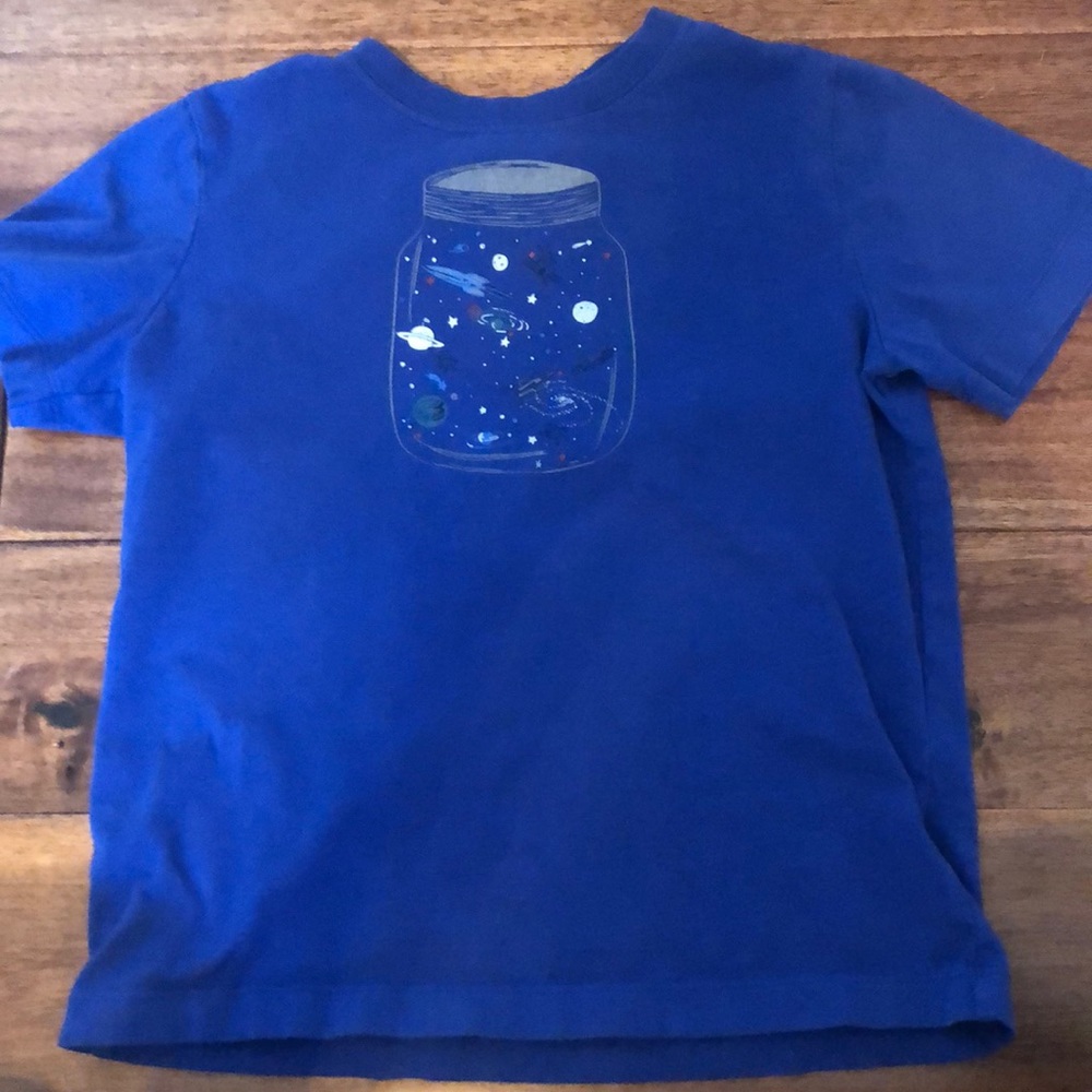 Hanna andersson cobalt blue t shirt